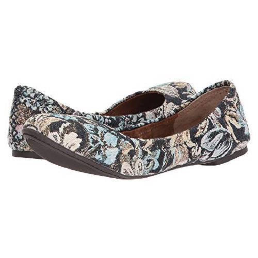 Lucky Women's Emmie Ballet Flat Shady Spruce Scala